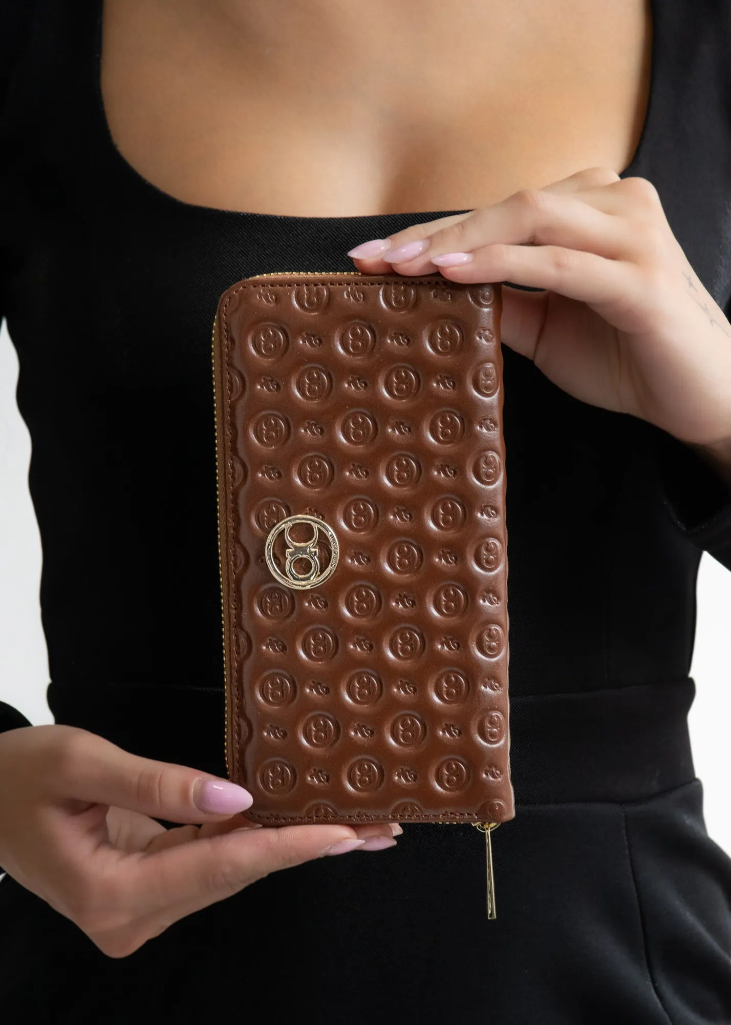 annie claire damska kozena penazenka alica hneda slovenske penazenky