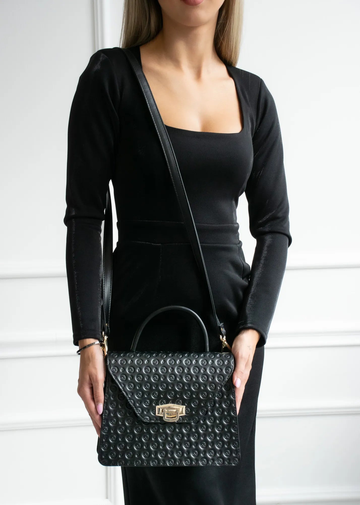 annie claire damska kozena kabelka daisy cierna slovenske kabelky