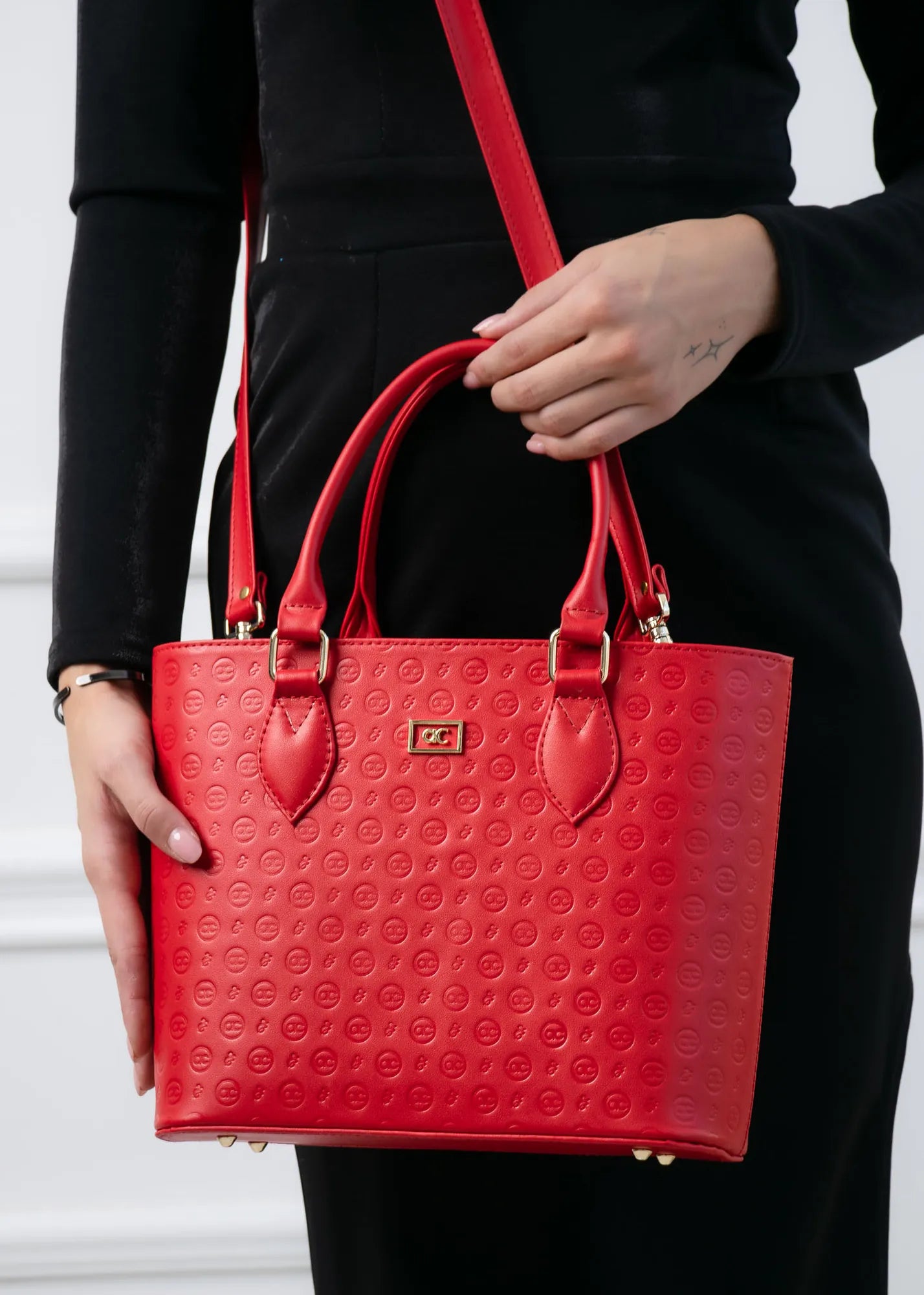 annie claire damska kozena kabelka annie cervena slovenske kabelky