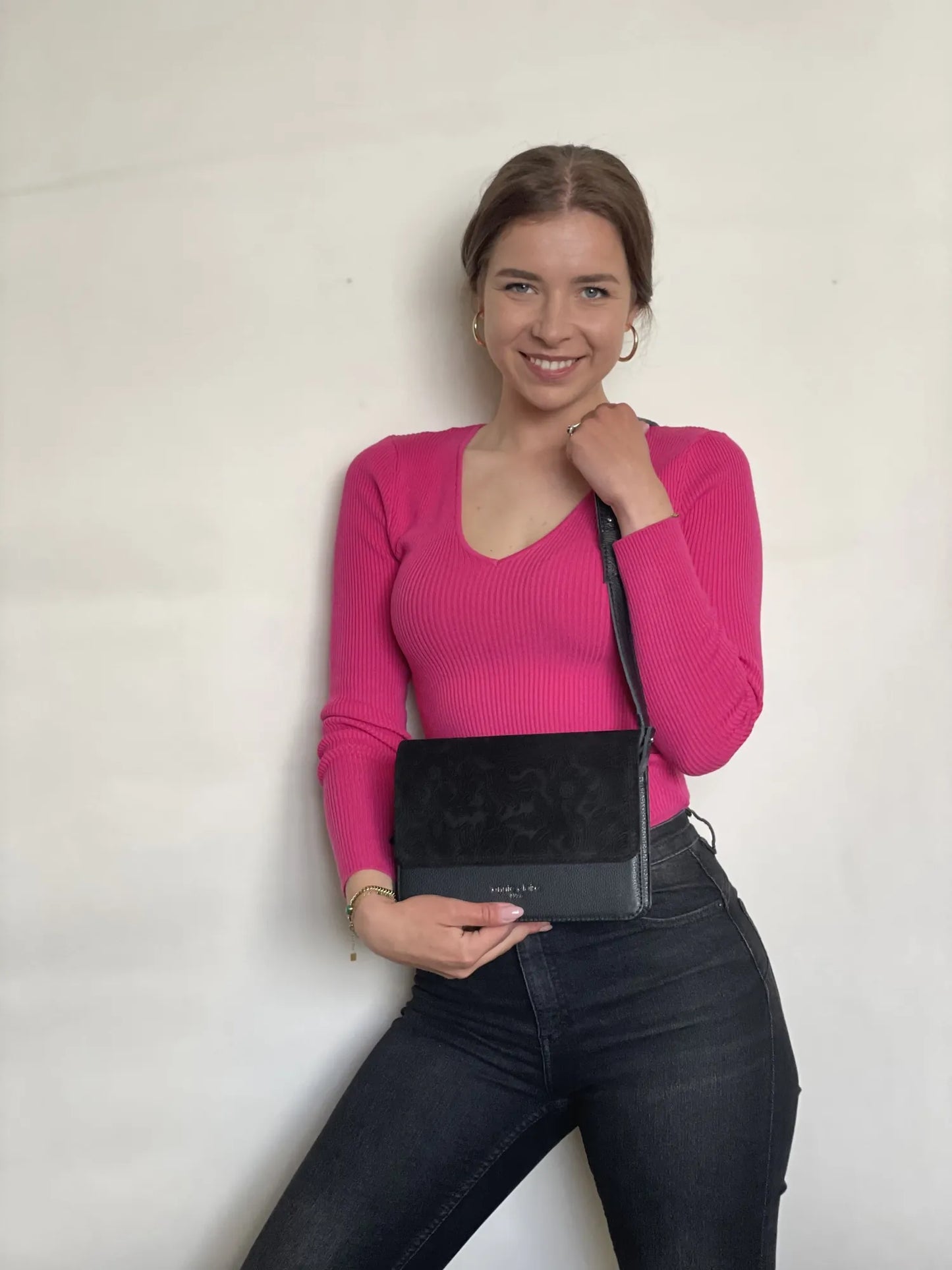 annie claire damska kozena kabelka julia cierna slovenske kabelky
